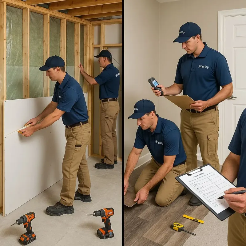 Repairs and Reconstruction process in Endicott, NY